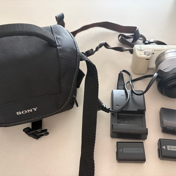 sony nex-5N 화이트 풀구성품 상태최상급