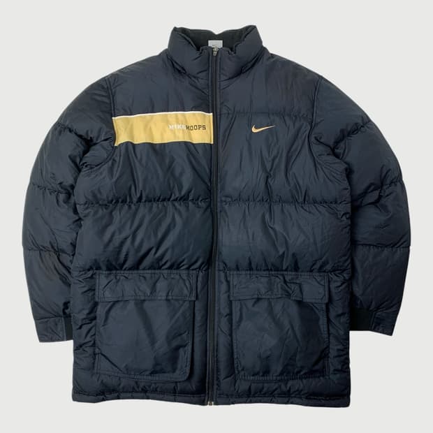 [105/정품] 00s 나이키 올드스쿨 배색 남성 덕다운 패딩점퍼