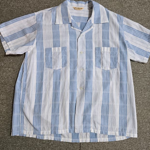 타임원클로딩 엣라코 패턴 워크셔츠15H 부처프로덕트 엣라스트 ATLAST