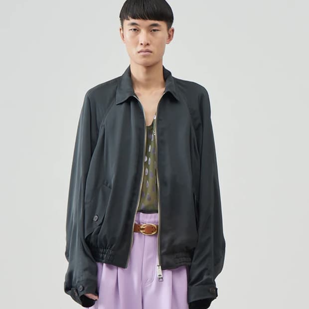 25ss bed j.w ford swing top blouson gray