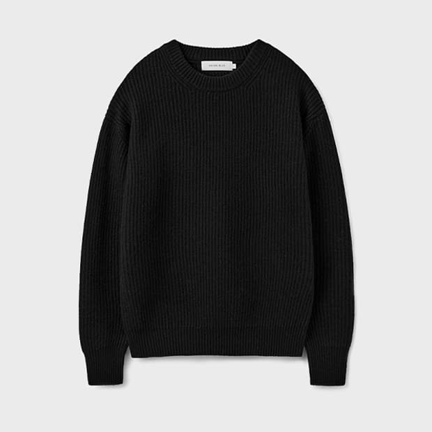 (새상품) 유니온블루 프리미어 일레븐 니트 M / 블랙