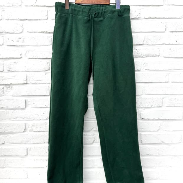 Discus 그린 플리스 팬츠