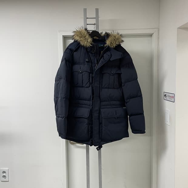 폴로 랄프로렌 네이비 패딩 L