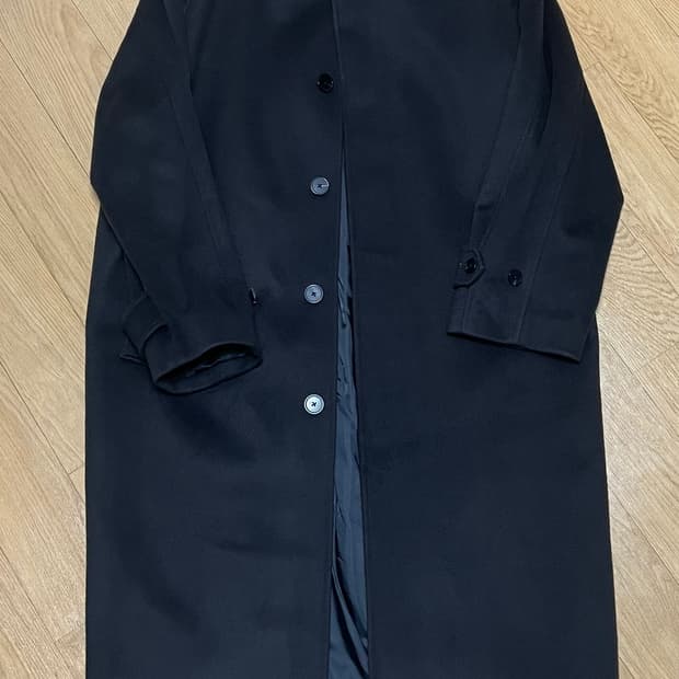 인사일런스 마펠 캐시미어 발마칸코트 머드그레이L