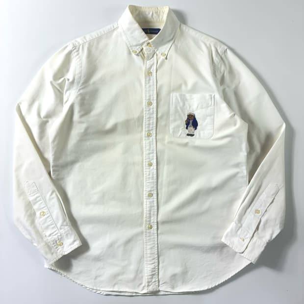 Polo  폴로 랄프로렌 베어 자수 옥스퍼드 셔츠 