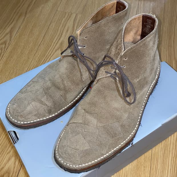 풋더코쳐 스웨이드 처카 부츠 uk9 판매