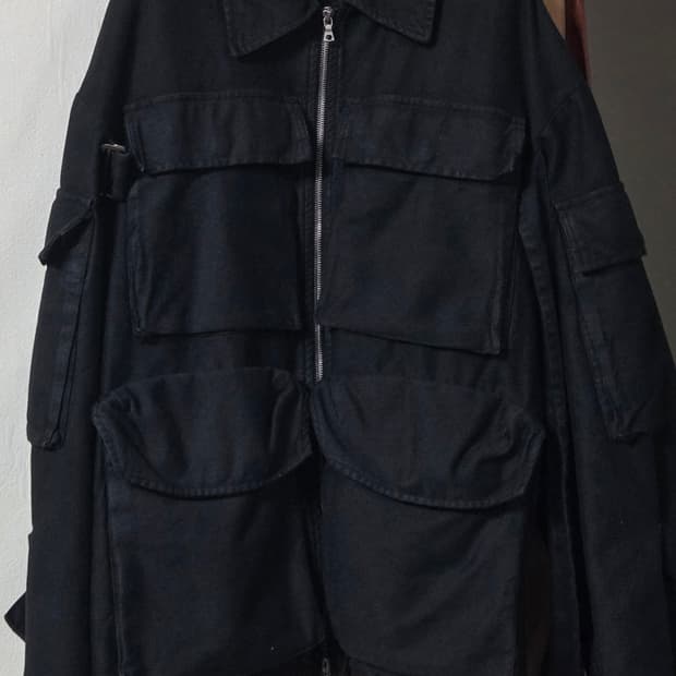 Dries van noten 23fw cargo dyed jacket