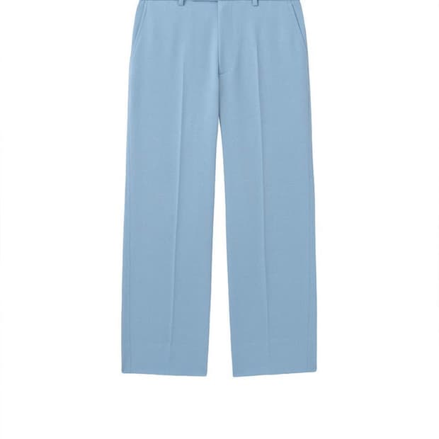 문선  Crape Boots Cut Slacks