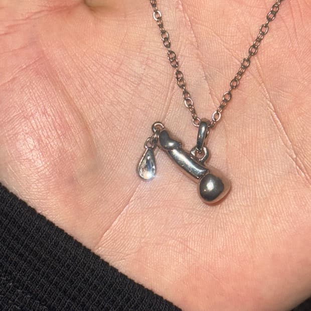 비비안웨스트우드 아카이브 페니스 목걸이