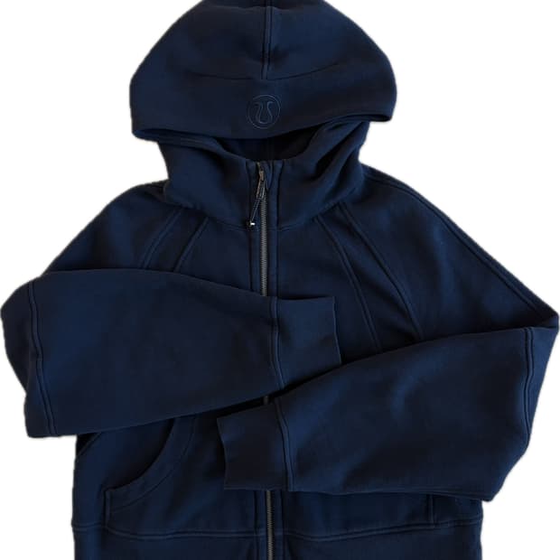 룰루레몬 스쿠바 후드집업 네이비 XS/S