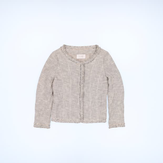 88-98-165 한섬타임 트위드자켓 0121H1