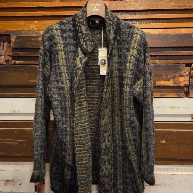 Lineamglia 모헤어 니트가디건