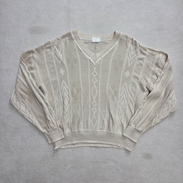 Lanvin 랑방 실크 브이넥 니트