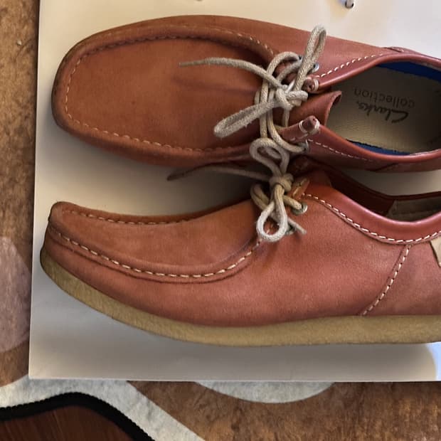 클락스 핑크 스웨이드 270