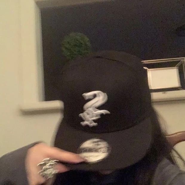 뉴에라 MLB 어센틱 시카고 화이트삭스 피티드캡 게임 블랙 7 1/8