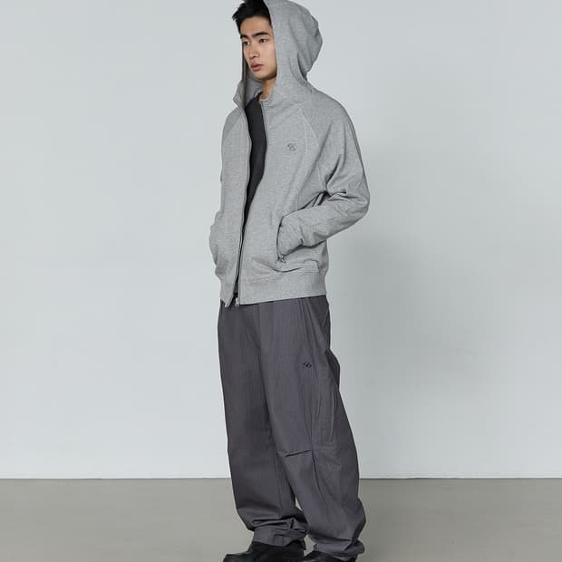 Back Pocket Pants Blue Charcoal 01