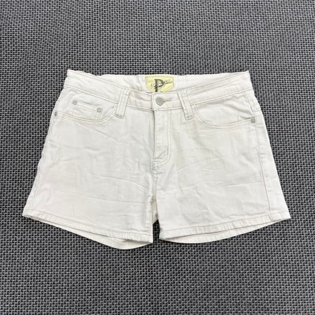 빈티지 아이보리 숏팬츠
