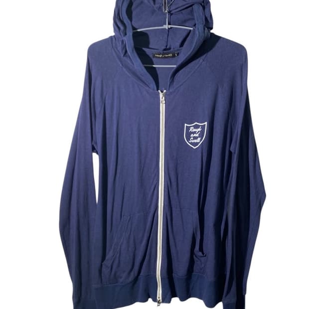 rough and swell 후드 집업