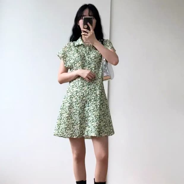 루루서울(Loulouseoul) 데이지 시어서커 원피스 55