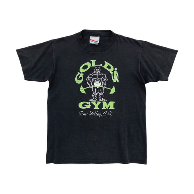 8-90's 골드짐 50/50 반팔티셔츠