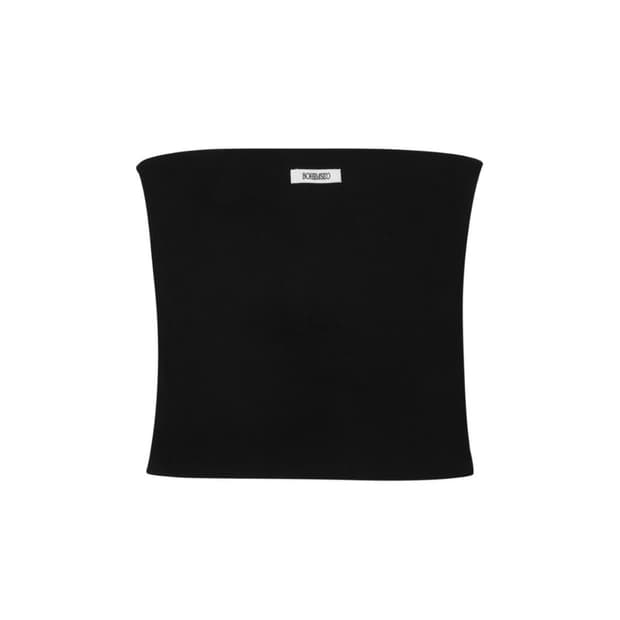 보헤미안서울 튜브탑 검정 (구매 개봉 후 보관 미착용