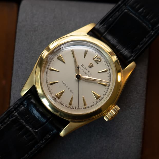 롤렉스 오이스터 스피드킹 프리시전 6066 수동 빈티지 시계