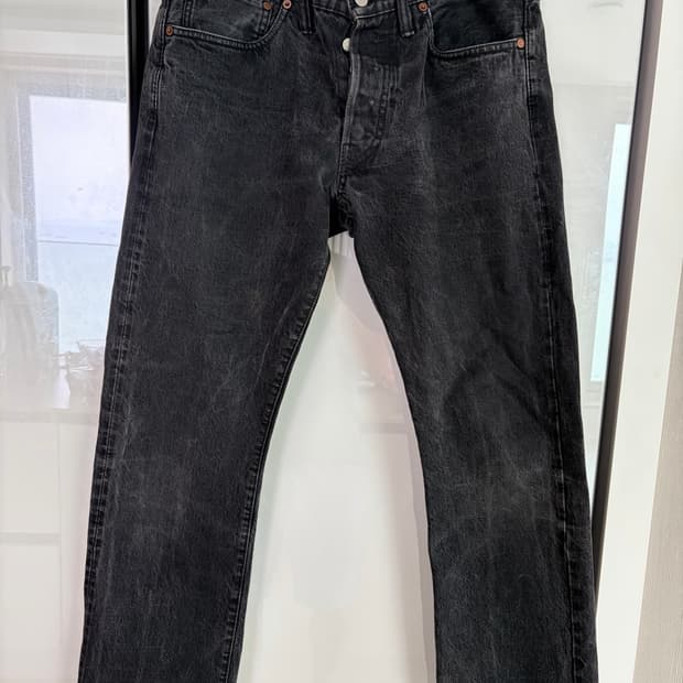 RRL 블랙 데님팬츠 <빈티지>