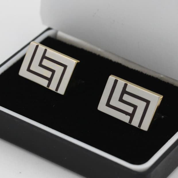 랑방 B+등급 남자 명품 커프스 빈티지