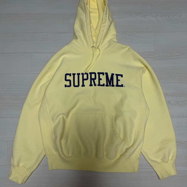 슈프림 바시티 후드티