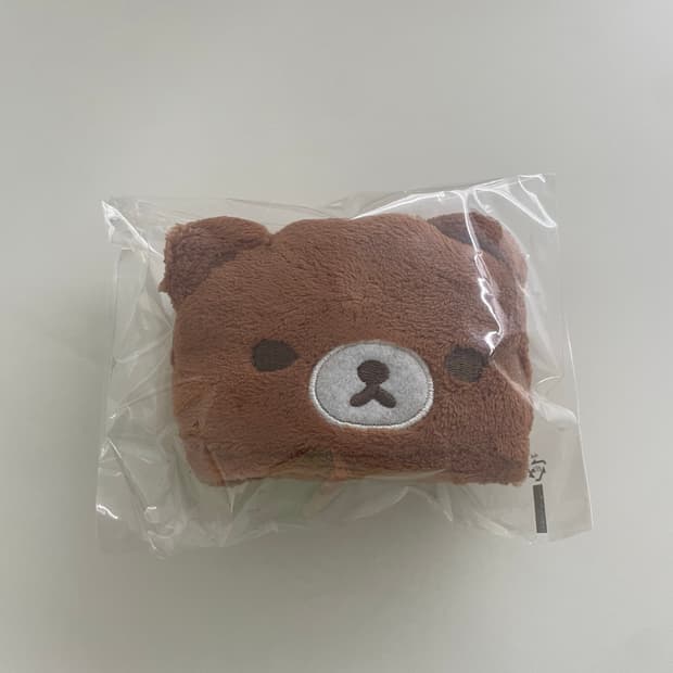 차이로이코구마 고리 타월 수건 리락쿠마 산엑스