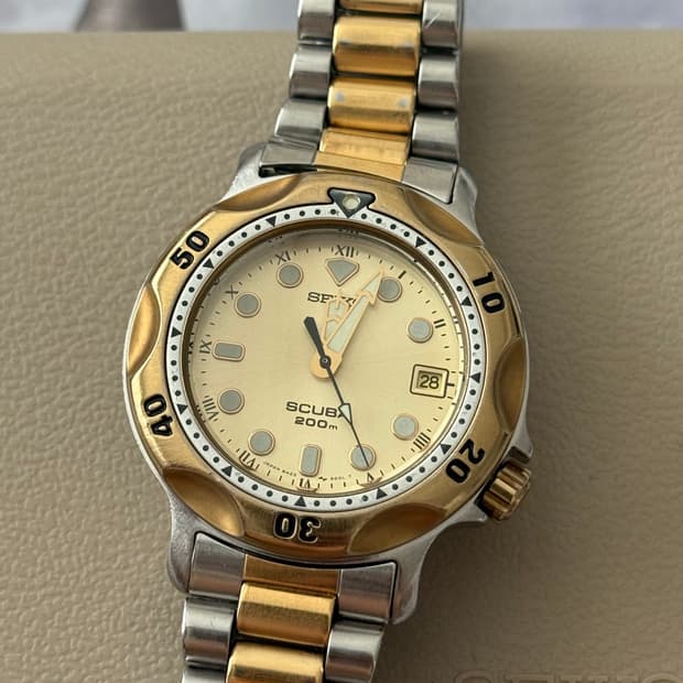 Seiko 세이코 스쿠바 골드 200m 1980-1990