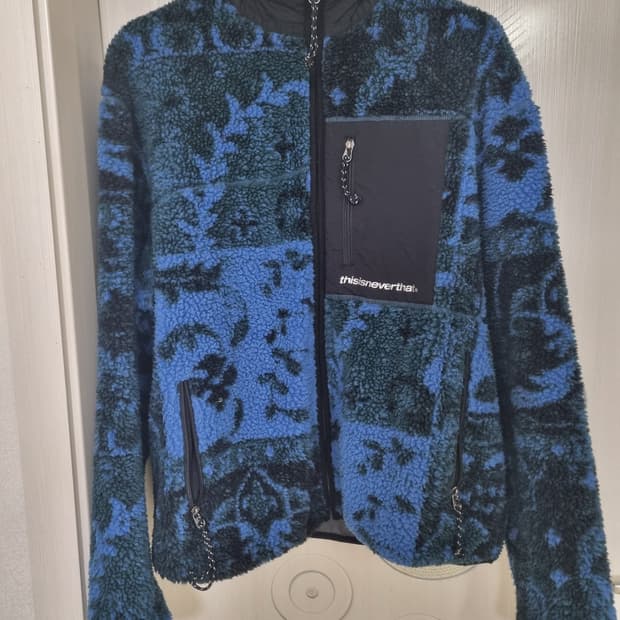 디네댓 쉐르파 플리스 자켓 블루 (L)