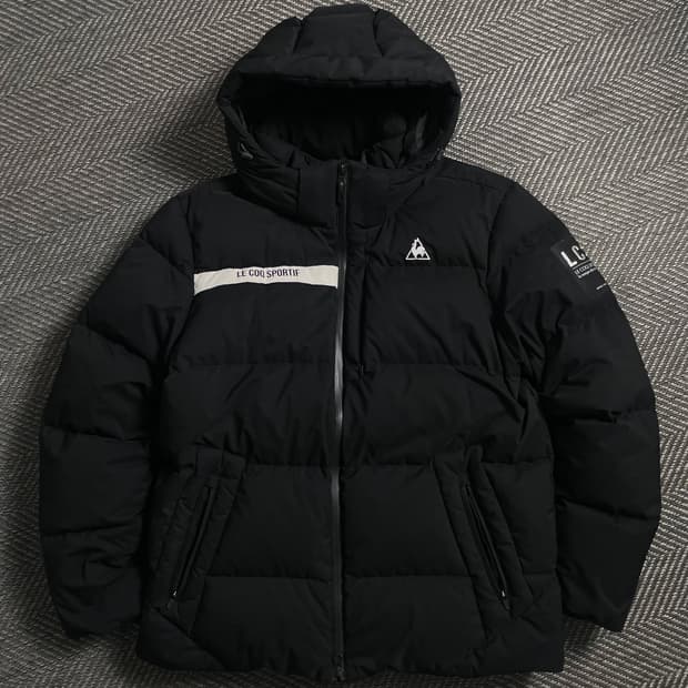 르꼬끄 사이드 패치 구스다운 푸퍼 패딩o 4969