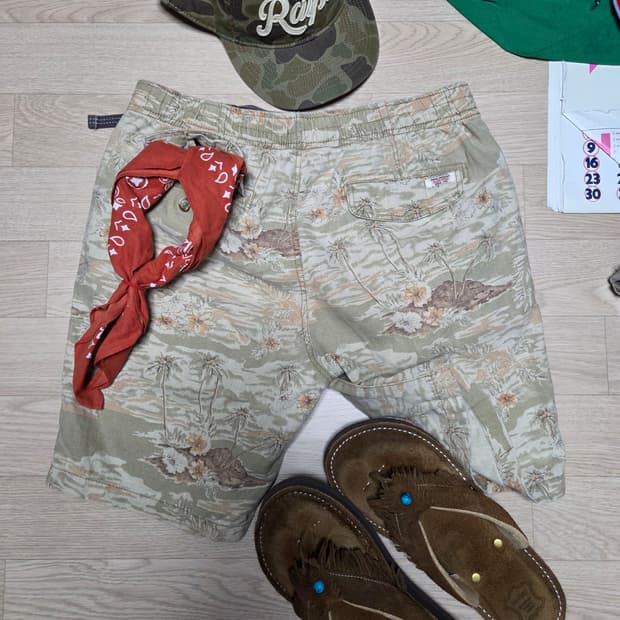 buckaroo 워시드 쇼츠 반바지 
