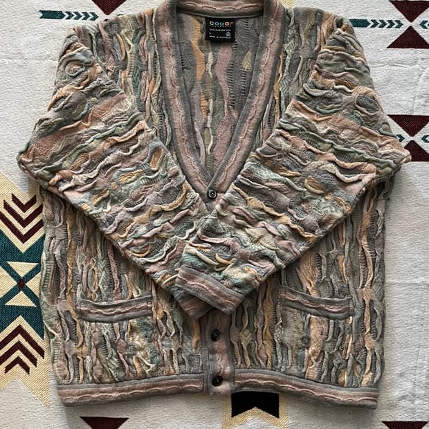 [L] COOGI 쿠지 빈티지 가디건