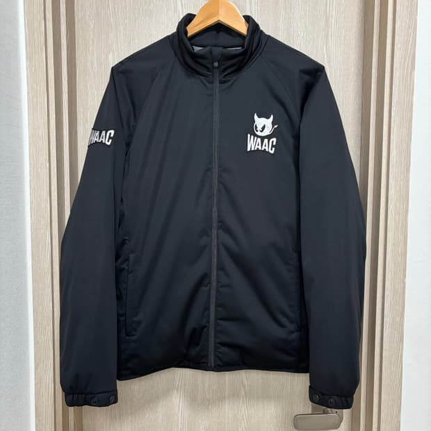 왁골프 풀집업 봄버패딩 스윙자켓2(100)/블랙