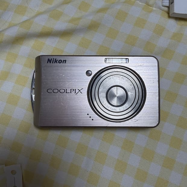 (풀세트) 니콘 쿨픽스 S520 실버