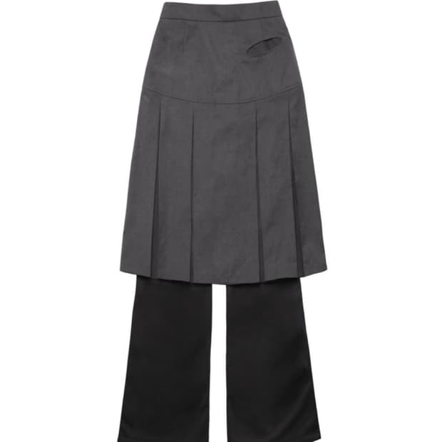 오호스 져지 스커트팬츠 1 size