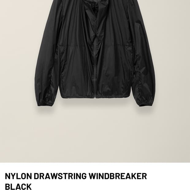 EE 나일론 윈드브레이커