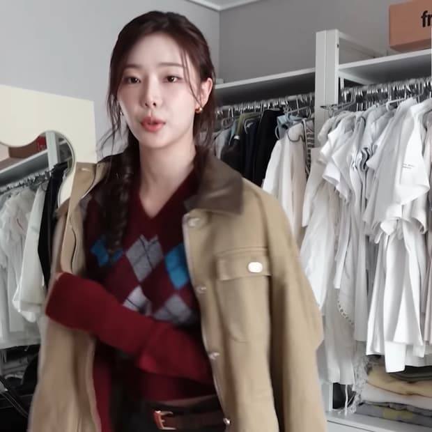 새제품)이시안 누아르나인자켓 베이지