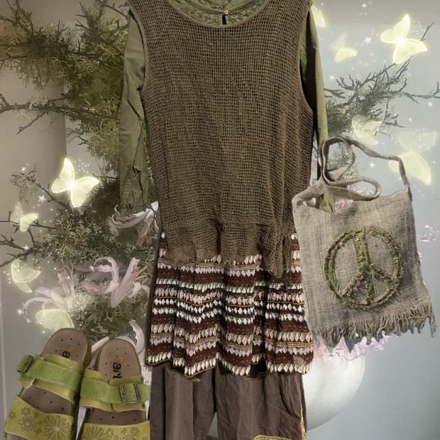 빈티지 히피 코디셋