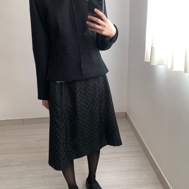 jacquard skirt