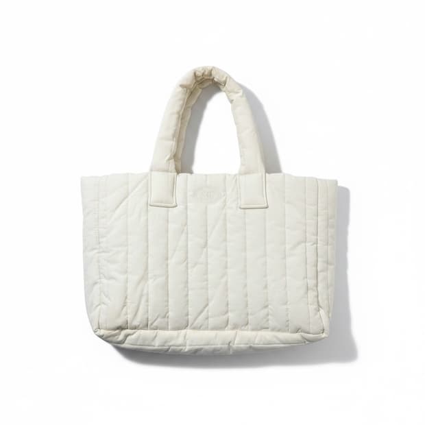 시엔느 패딩 토트백 아이보리