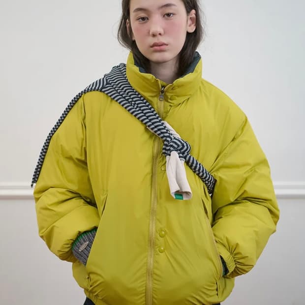 노컨텐츠 리버시블 덕다운 패딩