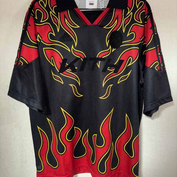 adidas x kith 풋볼져지