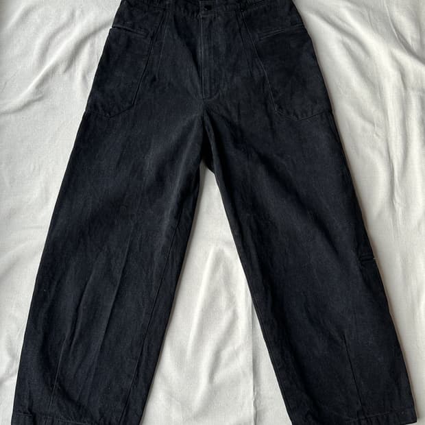 폴리테루 리소 블랙 데님 팬츠 3(L)