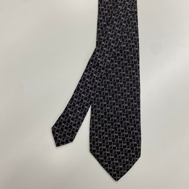 펜디 (FENDI) 영문 모노그램 정품 명품 넥타이
