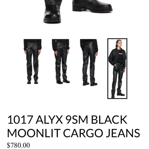 [키드밀리실착] 1017 ALYX 알릭스 코팅 왁스