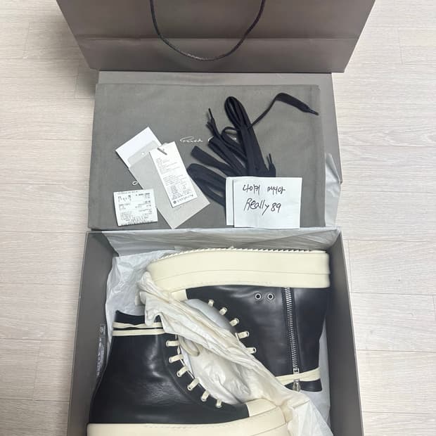 [41] 릭오웬스 메가범퍼 라몬즈 LCO