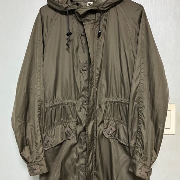 MHL 마가렛호웰 밀리터리 나일론 후디드 자켓